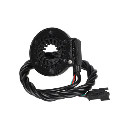 Left dual Hall sensor for electric bicycle pedal assist