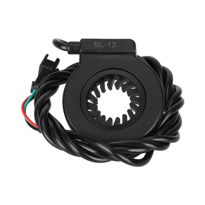 Left dual Hall sensor for electric bicycle pedal assist