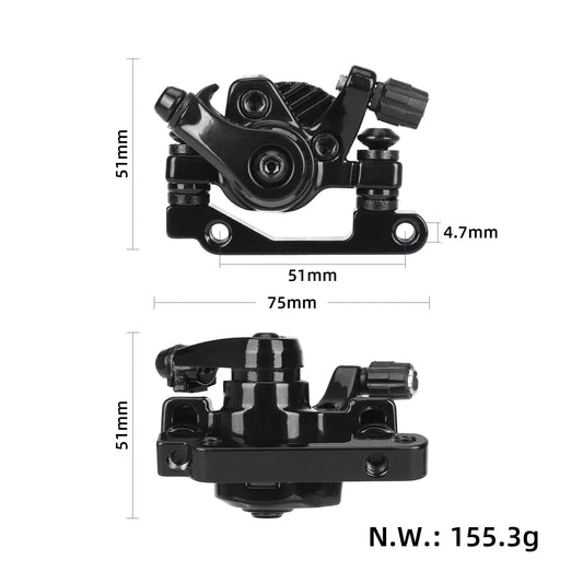 Left front brake caliper for KuKirin G2 Max electric scooter