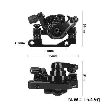 Left front brake caliper for KuKirin G3 electric scooter