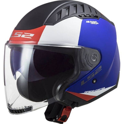 LS2 Copter Motorcycle JET Open Face Helmet with Visor