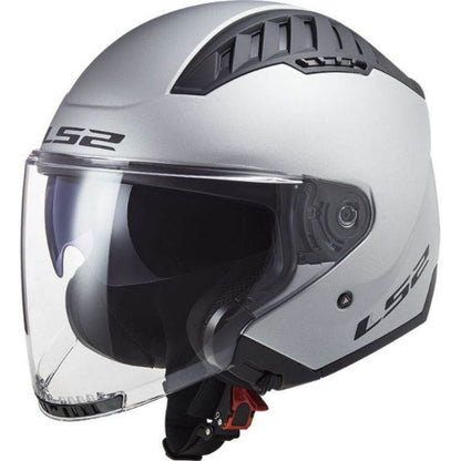 LS2 Copter Motorcycle JET Open Face Helmet with Visor