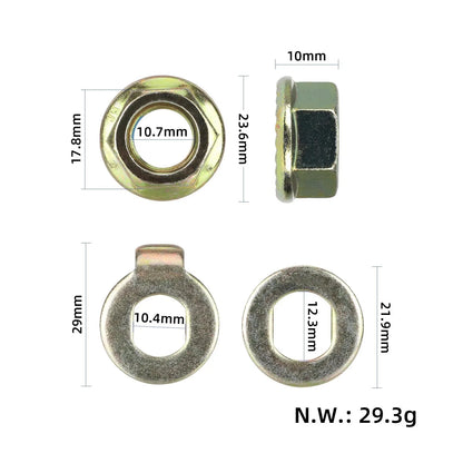 Motor nut 12 mm for KuKirin G2 Pro electric scooter