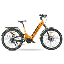 Electric bicycle MS Energy Mokosha – side view, orange colour