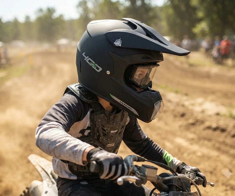 MS ENERGY MSH-400 Full-Face kids' helmet M/L