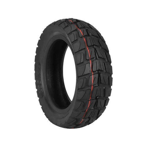 Off-Road Outer Tire 255 x 80 (80/65-6) – front three-quarter view with red lines