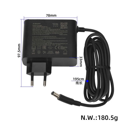 Original 24.2V 1.5A charger for Xiaomi 4 Lite 2nd Gen electric scooter