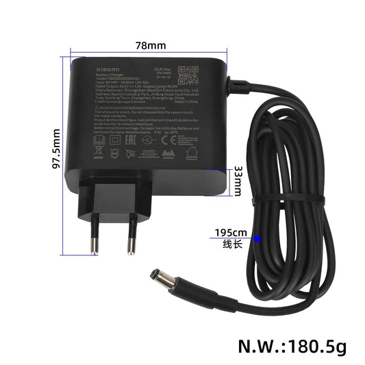 Original 24.2V 1.5A charger for Xiaomi 4 Lite 2nd Gen electric scooter