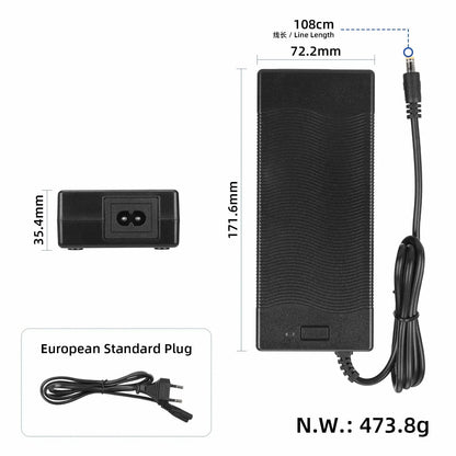 Original charger 54.6V 2A for electric scooter KuKirin G2