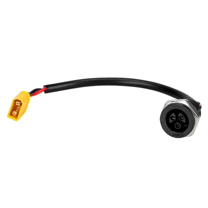 Original charging port with CQ connector for electric scooter KuKirin A1