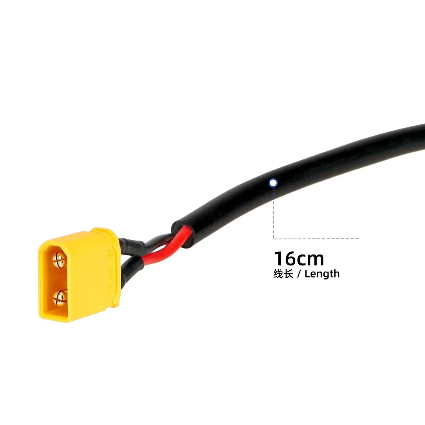 Original charging port with CQ connector for electric scooter KuKirin A1