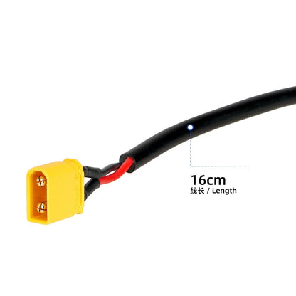 Original charging port with CQ connector for electric scooter KuKirin A1