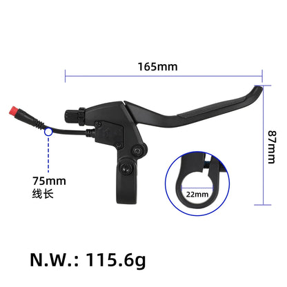 Original left brake lever for KuKirin G2 MAX