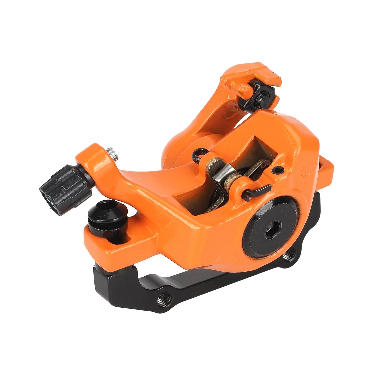 Original orange rear brake caliper for KuKirin G2 electric scooter