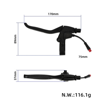 Original right brake lever for KuKirin G2 MAX