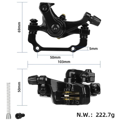 Original right rear brake caliper for KuKirin G2 electric scooter