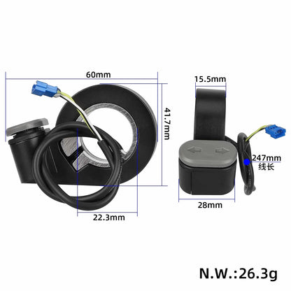 Original switch for turn signals and horn for Xiaomi 5 electric scooter