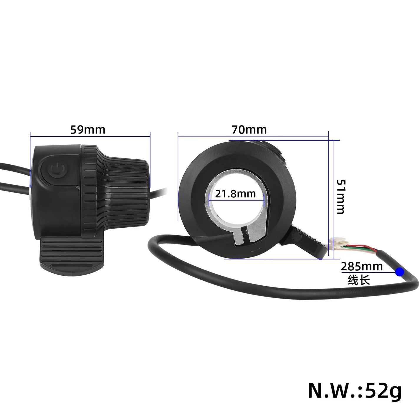 Original throttle for KuKirin G2 electric scooter