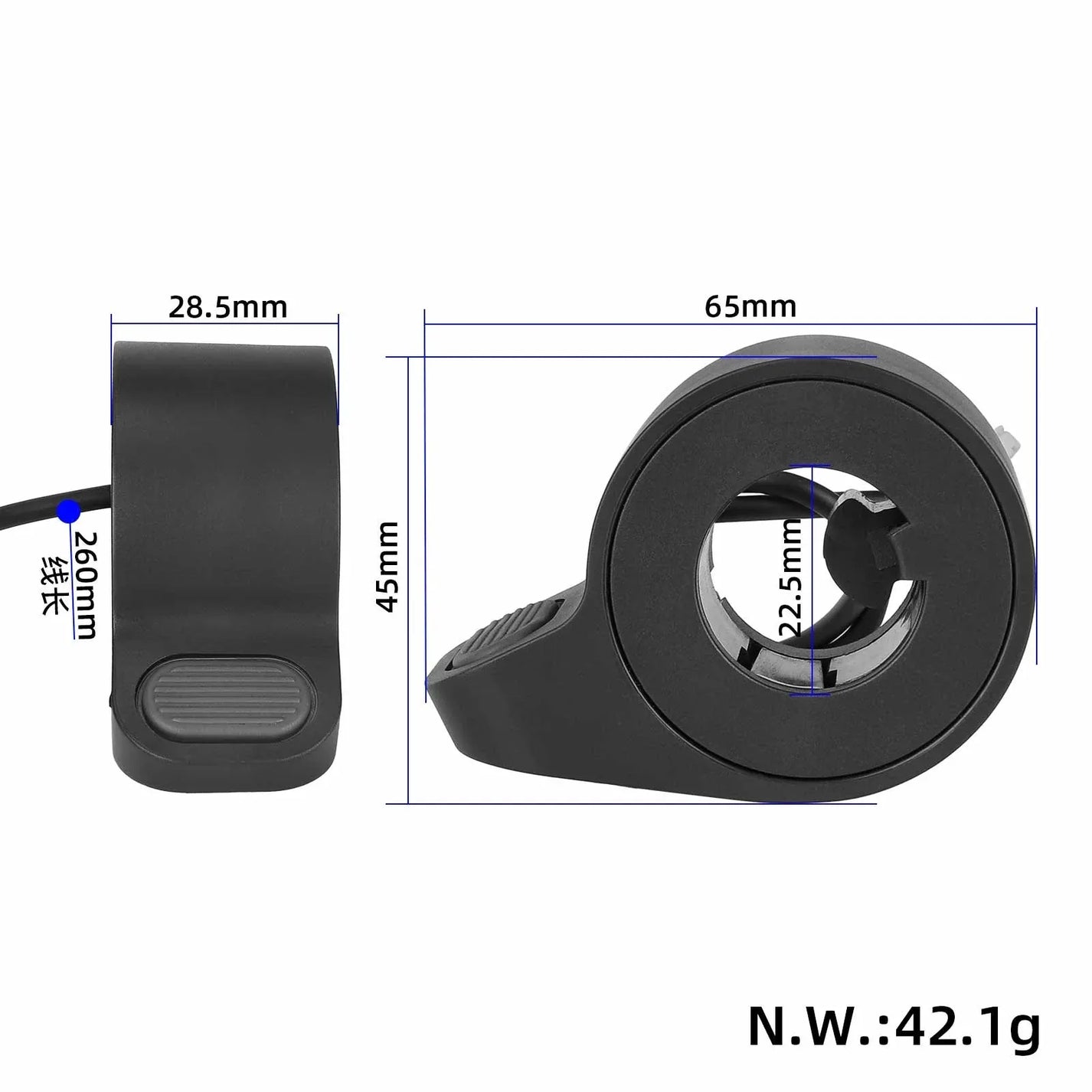 Original throttle for Xiaomi 5 electric scooter