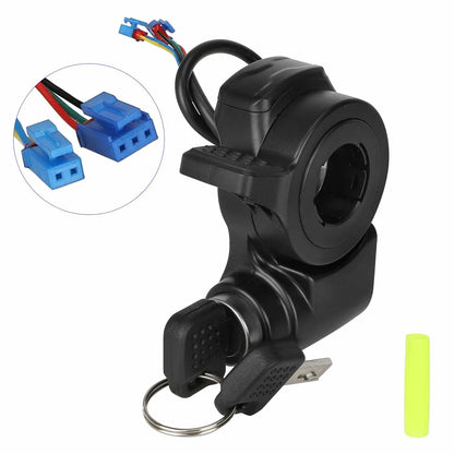 Original throttle with key for KuKirin A1 electric scooter