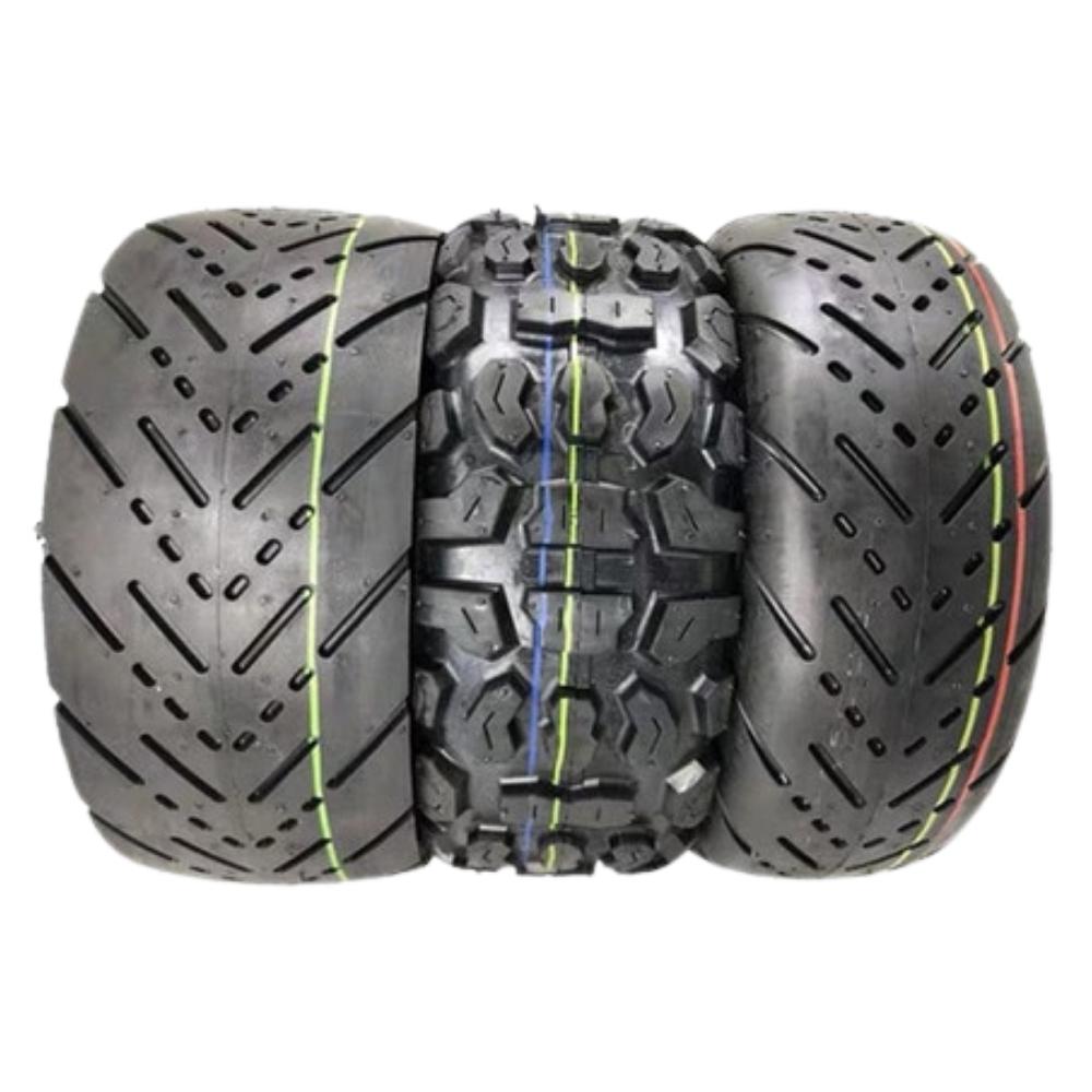 Outer Tires 90/65-6.5 – three tires with different treads