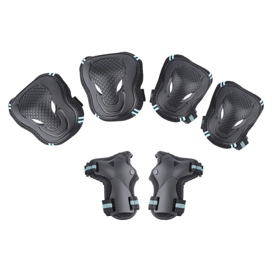 Protective gear / pads size M, black and blue