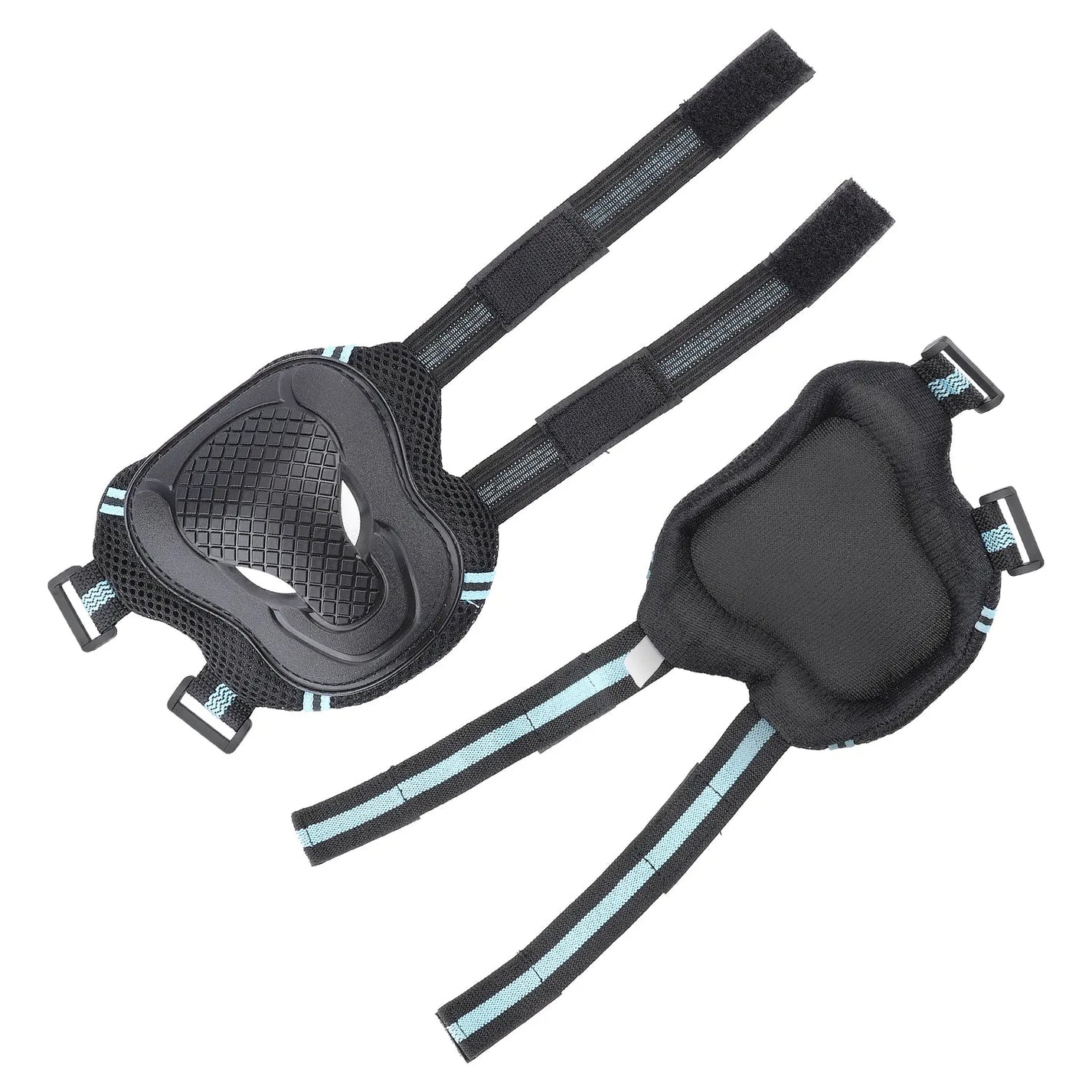 Protective gear / pads size M, black and blue