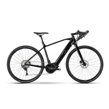 Elektrofahrrad Raymon Gravelray E 7.0 – Seitenansicht, Farbvariante Schwarz