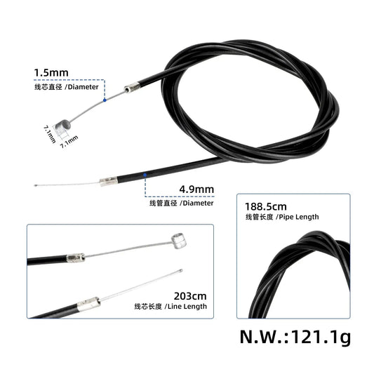 Rear brake cable for Engwe EP-2 Pro (203 cm)