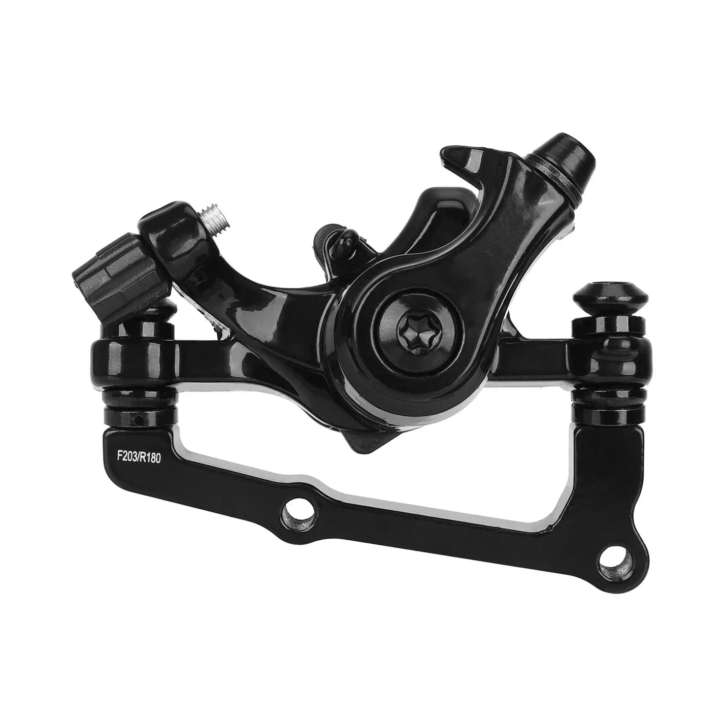 Rear brake caliper for 180 mm disc for electric scooter or bicycle