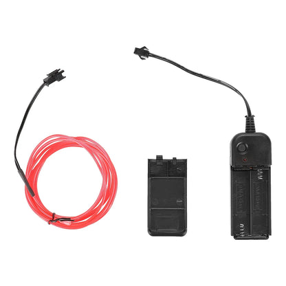 Red decorative LED lights 2M for electric scooter