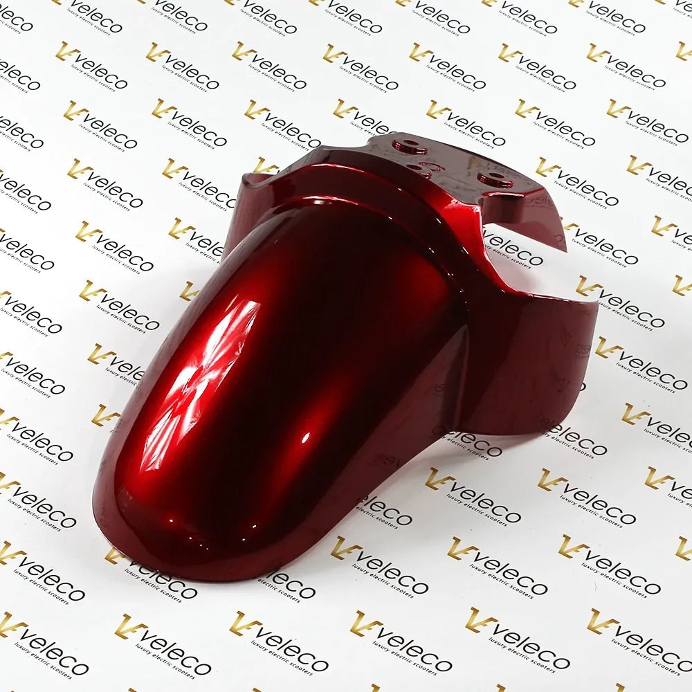 Red front mudguard for Veleco Gravis
