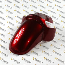 Red Front Fender for Veleco Gravis – red front fender, angled view