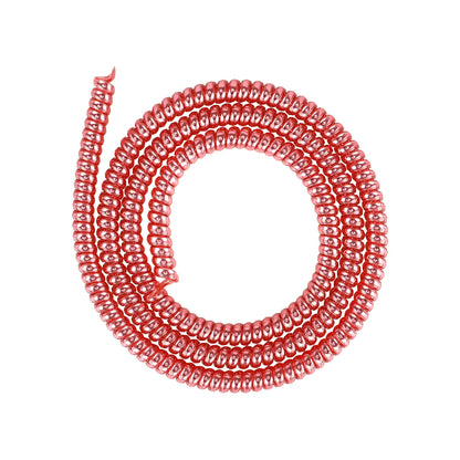 Red Spiral Cable Protection Wrap, 6 mm × 1 m – 1/6