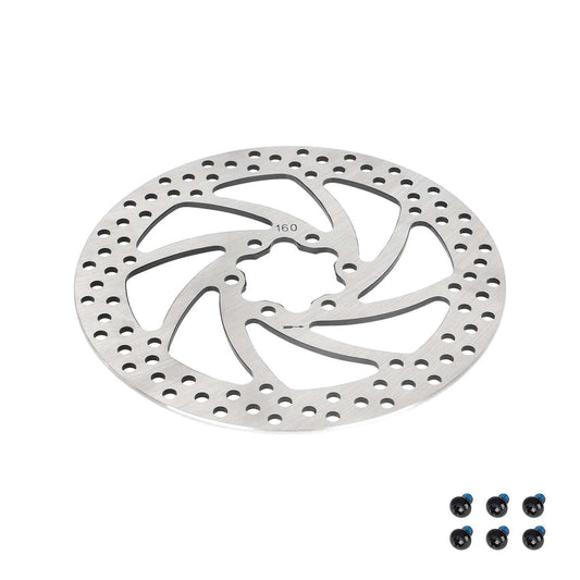Reinforced 2.8 mm brake disc 160 mm with 6 holes