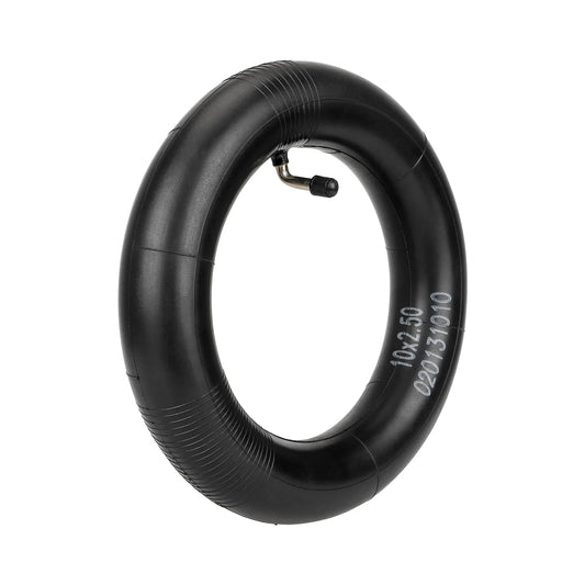 Reinforced Inner Tube 10 x 2.5 with 90° Valve – front three-quarter view