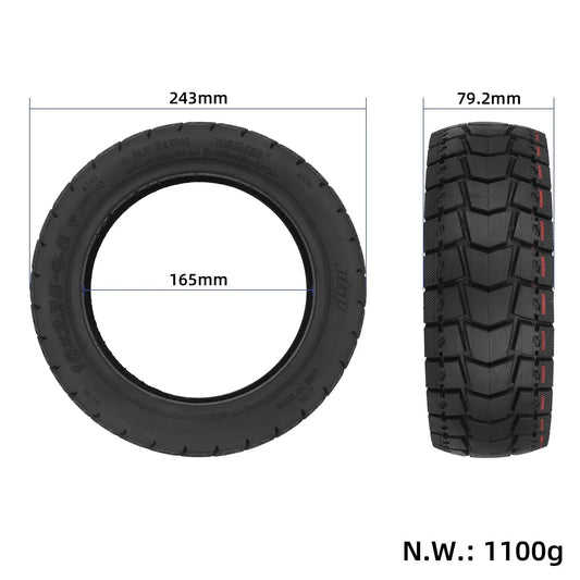 Self-Sealing Tire ULIP 10 x 2.75-6.5 – dimensions infographic