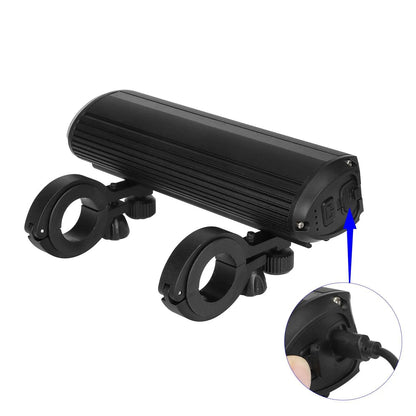 Set of smart front and rear bike lights 8000 mAh