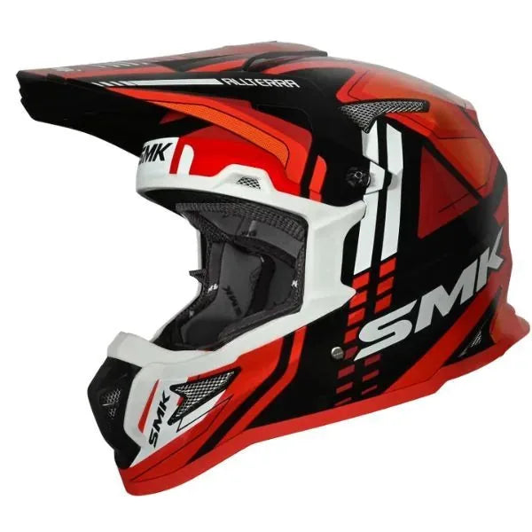 SMK Allterra S01 X-Sprint motocross enduro helmet GL231 – black/white/red
