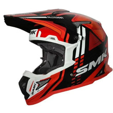 SMK Allterra S01 X-Sprint motorcross enduro helm GL231 – zwart/wit/rood – zwart wit rood kleurvariant