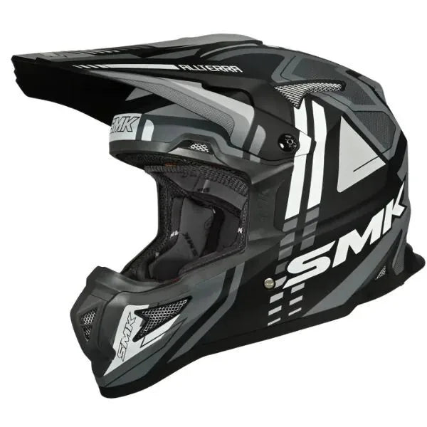 SMK Allterra S01 X-Sprint motocross enduro helmet MA261 – black/white/grey
