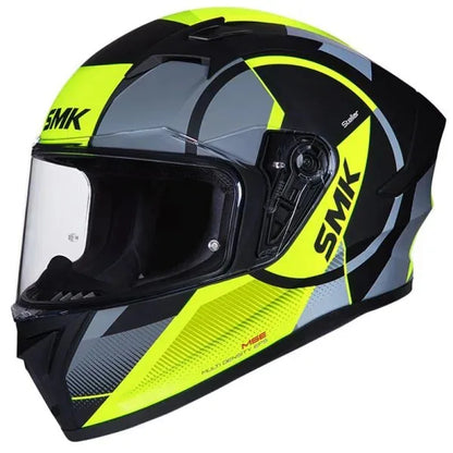 SMK Stellar FARO integral helmet GL264 – grey/yellow