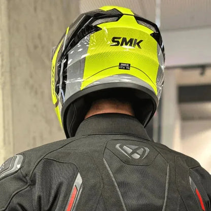 SMK Stellar FARO integral helmet GL264 – grey/yellow