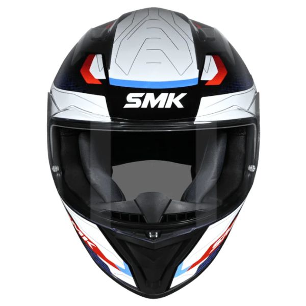SMK Stellar Sport Flight full-face helmet GL213 – white/red/blue – slika 3
