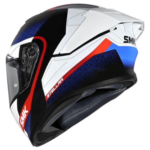SMK Stellar Sport Flight full-face helmet GL213 – white/red/blue – slika 4