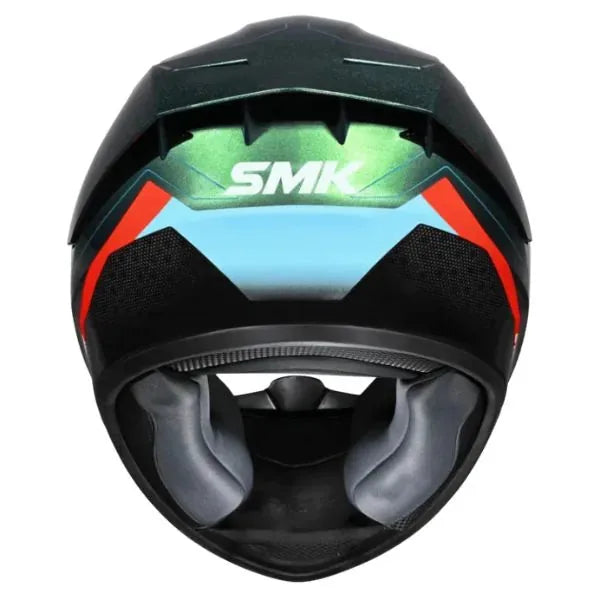SMK Stellar Sport Flight integral helmet GL257C – black/blue/orange
