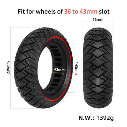 Solid tire 10 x 3 (255x80) for ECO Speed 10x