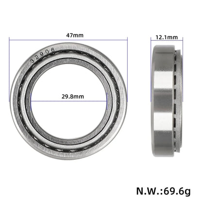 Tapered steering bearing for Kukirin G4