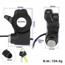 Throttle grip with lock and double button for KuKirin G2 Master electric scooter