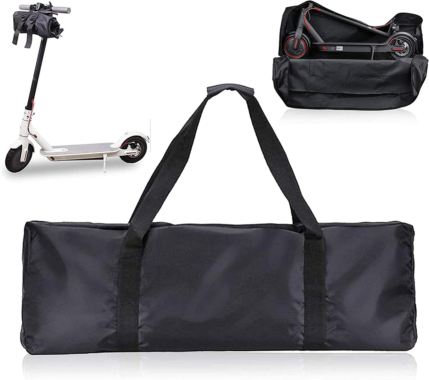 Carrying Bag for Electric Scooter – bag with scooter, scooter in bag, empty bag